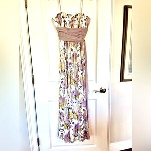 - 💕 Host Pick! 💕 NWOT. BCBGMaxAzria silk strapless dress.
